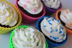 Silicone Cupcake Liners For Baking And Bonus Gift Jar, Pack Of 12 Reusable Muffin Liners Baking Cups Molds For Baking, Bento Lunch Box Accessories, Moldes De Silicona Para Reposteria -Peugeot Shop 51zIIdUVvnL