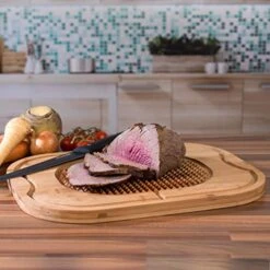 Salter BW07271 Bamboo Carving Board, 40 Cm X 30 Cm, Five Year Guarantee -Peugeot Shop 51zP3u8kI3L