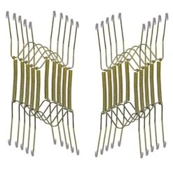 Xinlinke 10 Pcs 10 Inch Large Size Invisible Plate Wire Hanger Wall Holders With Protective Rubber Cover For 9" To 11" Decorative Tray