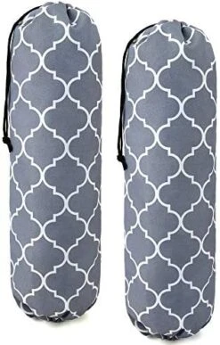 Large Grocery Bags Holders Bulk 2 Pack Heavy Duty Lightweight Plastic Sack W Hanging Loop Washable Shopping Bag Storage Dispensers For Garbage Bags Organizer With Drawstring Grey Cute Geometric Design -Peugeot Shop 51zfax8edPL. AC