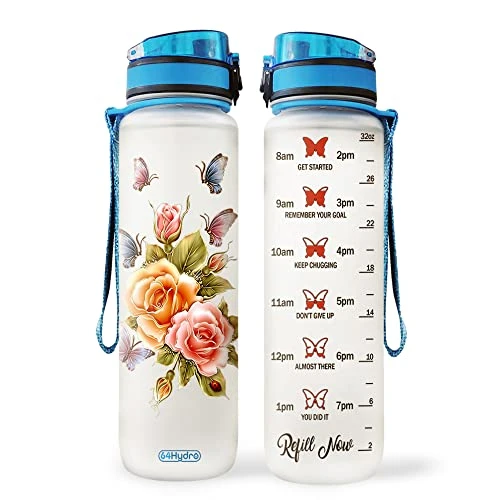 32oz 1Liter Motivational Water Bottle With Time Marker & Removable Strainer, Fast Flow, Flip Top Leakproof Durable BPA Free Non-Toxic For Home, Work, Fitness, Gym And Outdoor Sports 1 32oz 1Liter Motivational Water Bottle With Time Marker & Removable Strainer, Fast Flow, Flip Top Leakproof Durable BPA Free Non-Toxic For Home, Work, Fitness, Gym And Outdoor Sports
