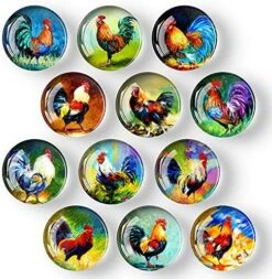 12Pcs Glass Strong Magnetic Refrigerator Magnet Fridge Sticker - Round Life Tree Glass Fridge Decoration, Office Whiteboard Magnet, Cabinet Magnet, Dishwasher Magnet, Cabinet Cute Locker Magnet… -Peugeot Shop 614KhOgq9ZS. AC