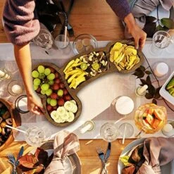 Premium 17.3×10.4inch Large Acacia Wood Charcuterie Boards And Cheese Board, Funny Gifts For Housewarming, Bridal Shower, Bachelorette Party, Gag Gift White Elephant Gift Birthday Gifts For Women -Peugeot Shop 615lW8IhySL