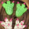 Dinosaur Footprint Cookie Cutter, 4" Made In USA By Ann Clark