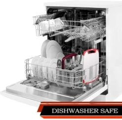 Kitchen Plastic Cutting Board Set - Dishwasher Safe Non-Slip Cutting Boards With Juice Grooves, Easy Grip Handles, BPA Free, Non-Porous - Large And Thick Chopping Board (3 Piece Set - Red) -Peugeot Shop 618t0qBqwLL