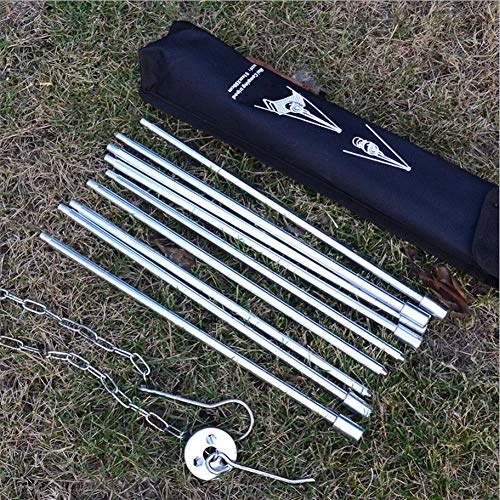 Stand-Tripod Outdoor Tripod Grill Camping Cooking Campfire Holder Picnic Cooking Hanging Grill 2 Stand-Tripod Outdoor Tripod Grill Camping Cooking Campfire Holder Picnic Cooking Hanging Grill - Image 2