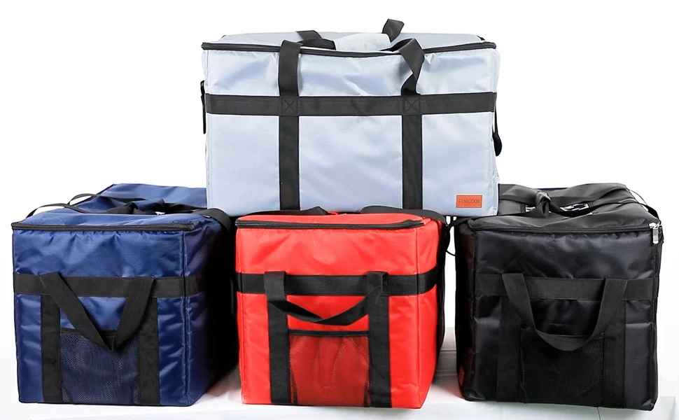 Insulated Food Delivery XXL Commercial Bag Grocery Bags Hot Bags For Delivery Waterproof - Premium Food Warmer Bag For Uber Eats And Doordash With Hard Bottom Black 5 Insulated Food Delivery XXL Commercial Bag Grocery Bags Hot Bags For Delivery Waterproof - Premium Food Warmer Bag For Uber Eats And Doordash With Hard Bottom Black - Image 5