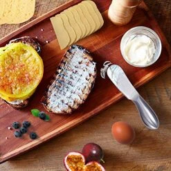 Spreader Knife Set, 4-Piece Cheese And Butter Spreader Knives, One-piece Stainless Steel, Gifts For Father's Day/Christmas, Birthday/Parties, Wedding/Anniversary And Thanksgiving Day 12 Spreader Knife Set, 4-Piece Cheese And Butter Spreader Knives, One-piece Stainless Steel, Gifts For Father's Day/Christmas, Birthday/Parties, Wedding/Anniversary And Thanksgiving Day -Peugeot Shop 61AOhYWyaBL