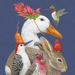 1252842 Lunch Paper Napkins, Beverage, Good Friends