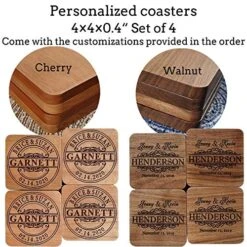 BAYLN Personalized Cutting Boards, Custom Names Board For Wedding, Bridal Shower, Engagement Gifts, Anniversary Gift, Housewarming Gift, Christmas Gifts For Couples, Parents -Peugeot Shop 61GHascr2zL