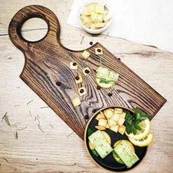 Handcrafted Oak Serving Board CU-5 9 Handcrafted Oak Serving Board CU-5 -Peugeot Shop 61IC214oNuS