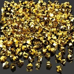 Fake Ice Cubes, 4.4Lbs 1,000PCS Acrylic Ice Cubes Clear Rocks Fake Diamonds Clear Acrylic Vase Filler Plastic Crystals Clear Fake Crushed Ice Rocks Acrylic Gems -Peugeot Shop 61J4LlrUKtL. AC