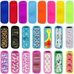 15 Pieces Reusable Popsicle Holders Popsicle Bags Freezer Ice Pop Sleeves Antifreezing Ice Pop Holders, White Fish Style 28 15 Pieces Reusable Popsicle Holders Popsicle Bags Freezer Ice Pop Sleeves Antifreezing Ice Pop Holders, White Fish Style -Peugeot Shop 61J9ZK0 UsL. AC