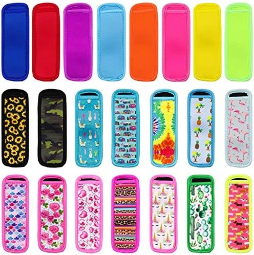 15 Pieces Reusable Popsicle Holders Popsicle Bags Freezer Ice Pop Sleeves Antifreezing Ice Pop Holders, White Fish Style 14 15 Pieces Reusable Popsicle Holders Popsicle Bags Freezer Ice Pop Sleeves Antifreezing Ice Pop Holders, White Fish Style - Image 14