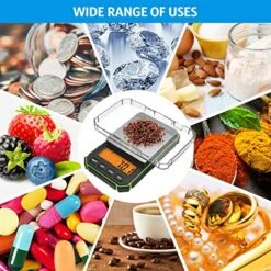 Mini Digital Weighing Scale, 300g By 0.01g, Multifunctional Kitchen Scale, Pocket Scale, Food Scale, Jewelry Scale, Kitchen Scale 300g (Battery Included) 7 Mini Digital Weighing Scale, 300g By 0.01g, Multifunctional Kitchen Scale, Pocket Scale, Food Scale, Jewelry Scale, Kitchen Scale 300g (Battery Included) -Peugeot Shop 61JZlB6VRoL