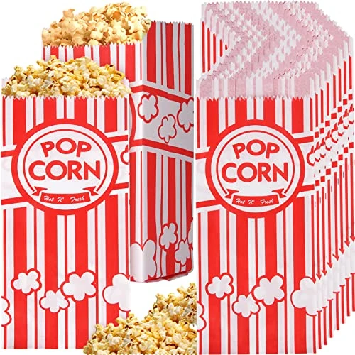 500 Pieces Paper Popcorn Bags, 1 Oz Popcorn Bags Individual Servings For Popcorn Machine Party, Pop Corn Bag Bulk 9 500 Pieces Paper Popcorn Bags, 1 Oz Popcorn Bags Individual Servings For Popcorn Machine Party, Pop Corn Bag Bulk - Image 9