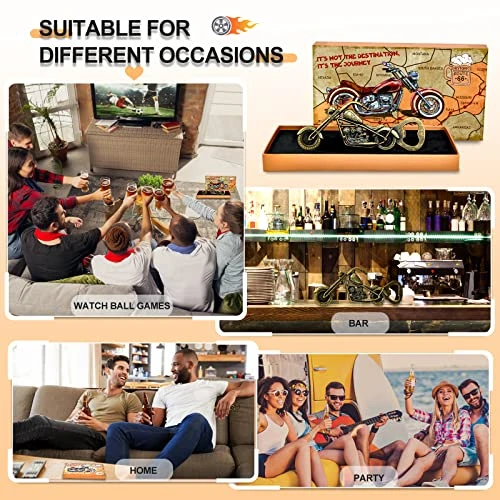 Gifts For Men Dad - Unique Valentines Day Gifts For Him Boyfriend Husband Bottle Opener Novelty Motorcycle Beer Gifts For Men Who Have Everything, Funny Birthday Gift Cool Stuff Gadgets For Man Cave 5 Gifts For Men Dad - Unique Valentines Day Gifts For Him Boyfriend Husband Bottle Opener Novelty Motorcycle Beer Gifts For Men Who Have Everything, Funny Birthday Gift Cool Stuff Gadgets For Man Cave - Image 5