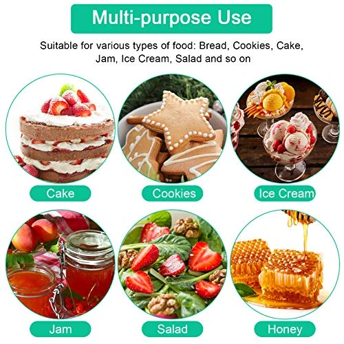 Long Handle Silicone Jar Spatula Kitchen Scraper Spatula Non-Stick Rubber Scraper Silicone Scraper For Jars, Smoothies, Blenders Cooking Baking Stirring Mixing (Black,2 Pieces) 5 Long Handle Silicone Jar Spatula Kitchen Scraper Spatula Non-Stick Rubber Scraper Silicone Scraper For Jars, Smoothies, Blenders Cooking Baking Stirring Mixing (Black,2 Pieces) - Image 5