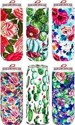 Skinny Can Cooler [ 2 Pack ] Slim Can Cooler For Slim Beer & Hard Seltzer, Skinny Beer Cans Coolie Skinny Insulators, Claw Can Cooler Sleeve Van -Peugeot Shop 61O7UkEv0cS. AC