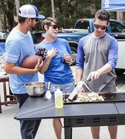 Blackstone 1542 Flat Top Griddle Professional Grade Accessory Tool Kit (5 Pieces) 16 Oz Bottle, Two Spatulas, Chopper/Scraper And One Cookbook-Perfect For Cooking Indoor Or Outdoor, Multicolor 10 Blackstone 1542 Flat Top Griddle Professional Grade Accessory Tool Kit (5 Pieces) 16 Oz Bottle, Two Spatulas, Chopper/Scraper And One Cookbook-Perfect For Cooking Indoor Or Outdoor, Multicolor -Peugeot Shop 61T43CdohvL