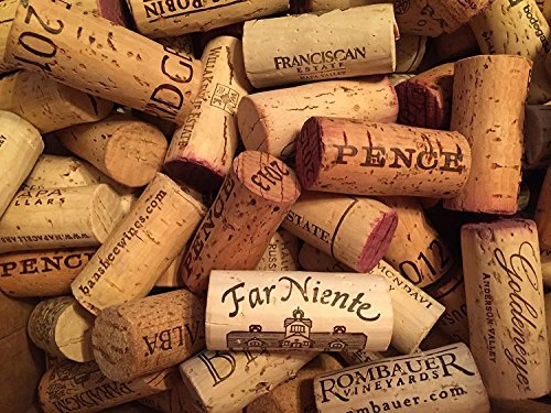 Premium Recycled Corks, Natural Wine Corks From Around The US - 50 Count 1 Premium Recycled Corks, Natural Wine Corks From Around The US - 50 Count
