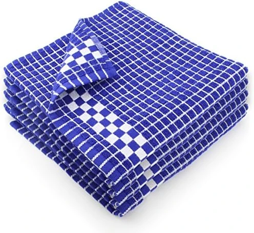 Classic Dark Kitchen Dish Towels With Hanging Loop - Heavy Duty Absorbent Dish Clothes - European Made 100% Cotton Tea Towels - Set Of 4, Red 13 Classic Dark Kitchen Dish Towels With Hanging Loop - Heavy Duty Absorbent Dish Clothes - European Made 100% Cotton Tea Towels - Set Of 4, Red - Image 13