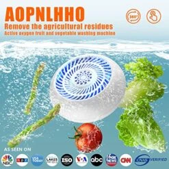 Fruit And Vegetable Washing Machine,Reusable Fruit Purifier, Vegetable Cleaner Device,Fruit And Vegetable Wash, Multi-Function Kitchen Accessories Cleaning Machine. -Peugeot Shop 61Ugx20k5NL