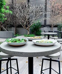 Ora Ceramic Large Serving Bowls- Set Of 2 Oval Platters For Entertaining. Modern Kitchen Dishes For Dinner, Fruit, Salad, Turkey, Etc. Oven, Dishwasher Safe, 55 / 35 Oz, 13.5" / 11.8" - Vanilla White -Peugeot Shop 61WRXAfhpuL