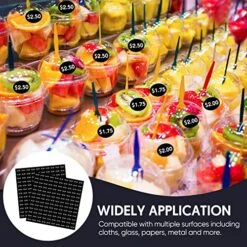 6 Sheets Vending Machine Price Labels Soda Snack $1.00 $1.25 $1.50 $1.75 $2.00 $2.50 Vending Machine Labels Stickers For Business (Black) 9 6 Sheets Vending Machine Price Labels Soda Snack $1.00 $1.25 $1.50 $1.75 $2.00 $2.50 Vending Machine Labels Stickers For Business (Black) -Peugeot Shop 61ae2QTAzfL