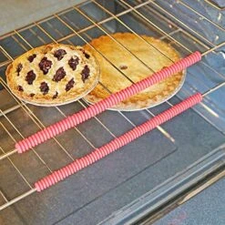 Oven Rack Protectors Prevents Skin Burns Flexible Red Silicone Strips, Set Of 3 -Peugeot Shop 61b1DHQDHbL
