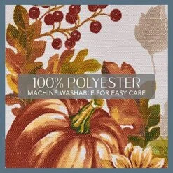 Swaying Leaves Bordered Fall, Seasonal And Holiday Tablecloth, 60" X 102" Oblong/Rectangle, Multi 16 Swaying Leaves Bordered Fall, Seasonal And Holiday Tablecloth, 60" X 102" Oblong/Rectangle, Multi -Peugeot Shop 61ckiO0lUGL