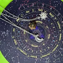 EMVANV Divination Board, 8.66inch Rubber Astrology Star Pendulum Mat For Divination Pendulum Pad Metaphysical Message Board, Starry Sk-y Rubber Pad For Divination Set(As Shown) 12 EMVANV Divination Board, 8.66inch Rubber Astrology Star Pendulum Mat For Divination Pendulum Pad Metaphysical Message Board, Starry Sk-y Rubber Pad For Divination Set(As Shown) -Peugeot Shop 61dZrOgiZYL