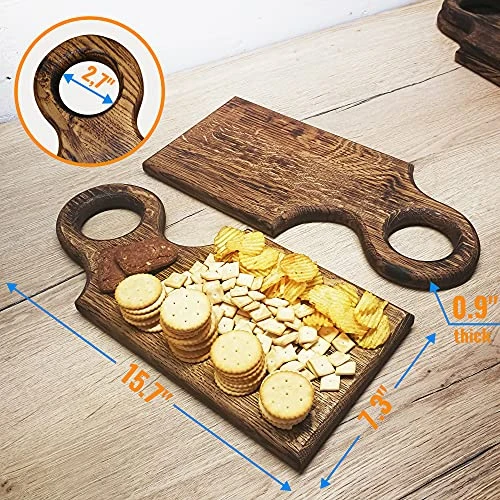 Handcrafted Oak Serving Board CU-5 1 Handcrafted Oak Serving Board CU-5