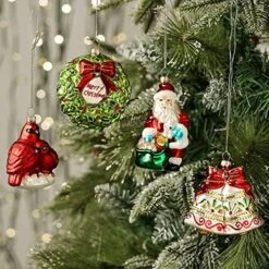 Christmas Glass Ornaments, Hand Crafted Butterfly, Trowel, Wheelbarrow, Watering Can Tools Ornaments Set For Christmas Tree, Traditional Xmas Decorations Gifts, 4pcs 28 Christmas Glass Ornaments, Hand Crafted Butterfly, Trowel, Wheelbarrow, Watering Can Tools Ornaments Set For Christmas Tree, Traditional Xmas Decorations Gifts, 4pcs -Peugeot Shop 61htrdiNML. AC