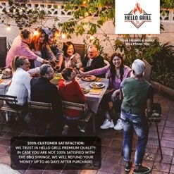 Hello Grill Meat Injector Syringe Kit - 3 Professional BBQ Injector Needles - Metal Marinade Injector - Meat Injectors For Smoking - Injection Syringe -Peugeot Shop 61jJBxRST6L