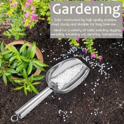 8 Ounce Ice Scoop Set Of 2, E-far Stainless Steel Scoops For Ice Cube/Candy/Flour/Sugar, Metal Utility Scoops For Party, Baking, Kitchen Pantry, Rust Free & Dishwasher Safe 15 8 Ounce Ice Scoop Set Of 2, E-far Stainless Steel Scoops For Ice Cube/Candy/Flour/Sugar, Metal Utility Scoops For Party, Baking, Kitchen Pantry, Rust Free & Dishwasher Safe -Peugeot Shop 61mALO6PRmL