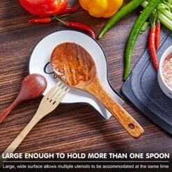 Farmhouse Spoon Rest For Stove Top & Kitchen Counter - ALELION Ceramic Extra Large Spoon Holder For Spatula Ladles And Tongs - Black And White Farmhouse Kitchen Decor And Accessories For Countertop 11 Farmhouse Spoon Rest For Stove Top & Kitchen Counter - ALELION Ceramic Extra Large Spoon Holder For Spatula Ladles And Tongs - Black And White Farmhouse Kitchen Decor And Accessories For Countertop -Peugeot Shop 61rUkWI6oIL