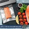 100 Quart Size 8" X 12" 4mil Vacuum Sealer Bags For Food Saver, BPA Free And Puncture Prevention Vacuum Seal Freezer Bags Sous Vide Bags, Commercial Grade,PreCut, Great For Storage, Meal Prep