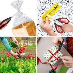 2-Pack Kitchen Shears With 3-Pack Multipurpose Office Scissors Bulk -Peugeot Shop 61xMLsPs3OL