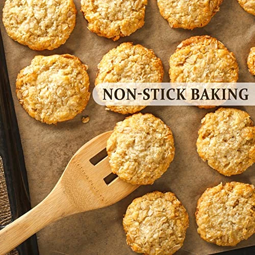 Parchment Paper Sheets, Unbleached Parchment Baking Sheets, Precut Parchment Paper 12 X 16 IN, Non-Stick Parchment Paper For Baking Grilling Air Fryer Steaming Bread Cake Cookie - 50 Count 2 Parchment Paper Sheets, Unbleached Parchment Baking Sheets, Precut Parchment Paper 12 X 16 IN, Non-Stick Parchment Paper For Baking Grilling Air Fryer Steaming Bread Cake Cookie - 50 Count - Image 2