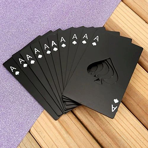 Bottle Opener, Yoption 10Pcs Stainless Steel Credit Card Size Beer Bottle Opener Cap For Wedding Party Groomsmen Bridesmaid Gifts 1 Bottle Opener, Yoption 10Pcs Stainless Steel Credit Card Size Beer Bottle Opener Cap For Wedding Party Groomsmen Bridesmaid Gifts