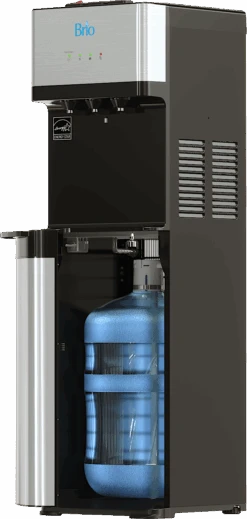 Brio CLBL520SCBLK Self-Cleaning Bottom Load Water Cooler Dispenser For 3 & 5 Gallon Bottles – Hot, Room & Cold Spouts, Child-Safety Lock, LED Display & Night Light, Black Stainless Steel 11 Brio CLBL520SCBLK Self-Cleaning Bottom Load Water Cooler Dispenser For 3 & 5 Gallon Bottles – Hot, Room & Cold Spouts, Child-Safety Lock, LED Display & Night Light, Black Stainless Steel -Peugeot Shop 91jGN9X5AYL