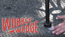 Obble Wedges Flexible Plastic Shims, 75 Pack - MADE IN USA - Multi-Purpose Shim Wedges For Home Improvement & Work - Plastic Wedge, Table Shims For Leveling, Toilet Shims & Furniture Levelers - Black -Peugeot Shop A1CwkU89xqL